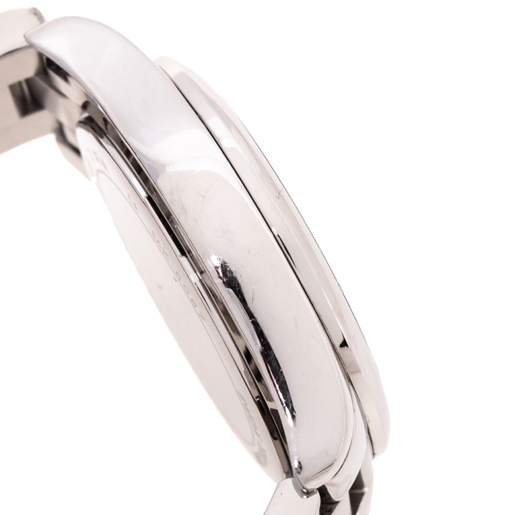 Pre Owned Michael Kors Silver Stainless Steel Colette MK6067 Women's Wristwatch 33 mm