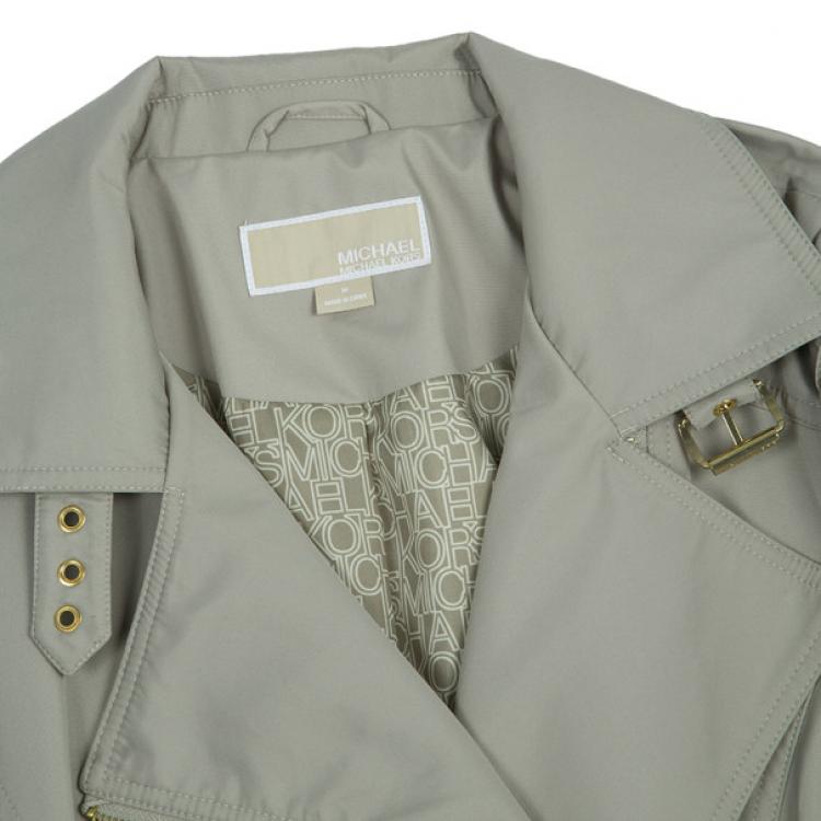 Pre Owned MICHAEL Michael Kors Trench Coat M