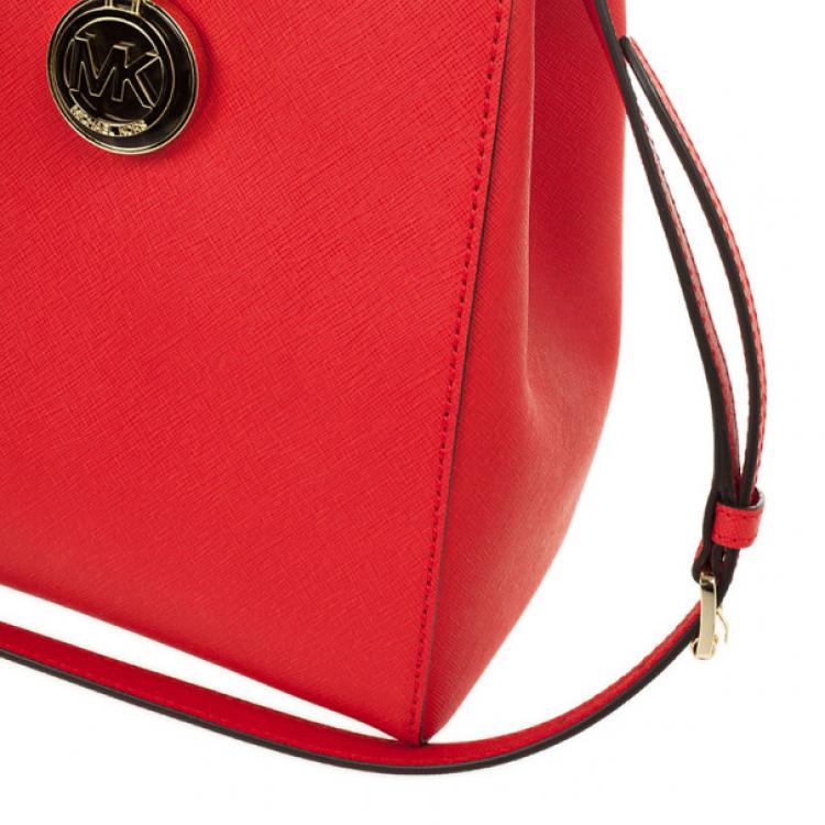 مملوكة مسبقًا MICHAEL Michael Kors Mandarin Cynthia Medium Satchel