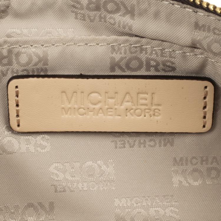 Pre Owned MICHAEL Michael Kors Brown Monogram Clutch Bag