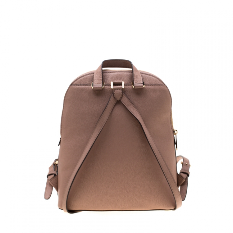 Pre Owned MICHAEL Michael Kors Blush Pink Leather Adele Backpack