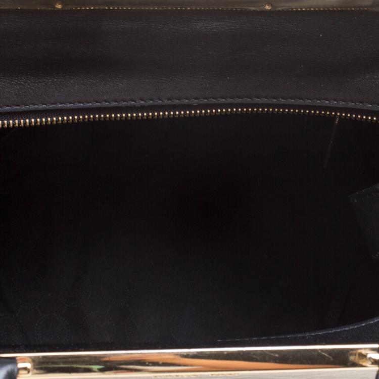 Pre Owned Michael Michael Kors Black Leather Tote