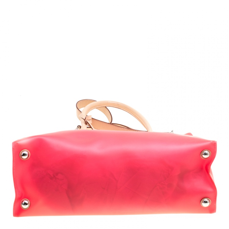 مملوكة مسبقًا Michael Kors Candy Red PVC Hamilton Tote