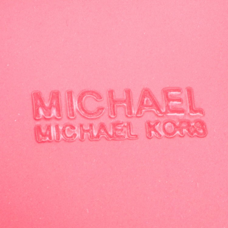 مملوكة مسبقًا Michael Kors Candy Red PVC Hamilton Tote