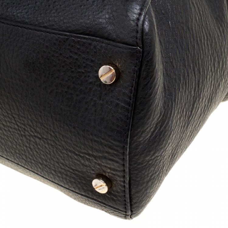 مملوكة مسبقًا Michael Michael Kors Black Leather Ciara Tote
