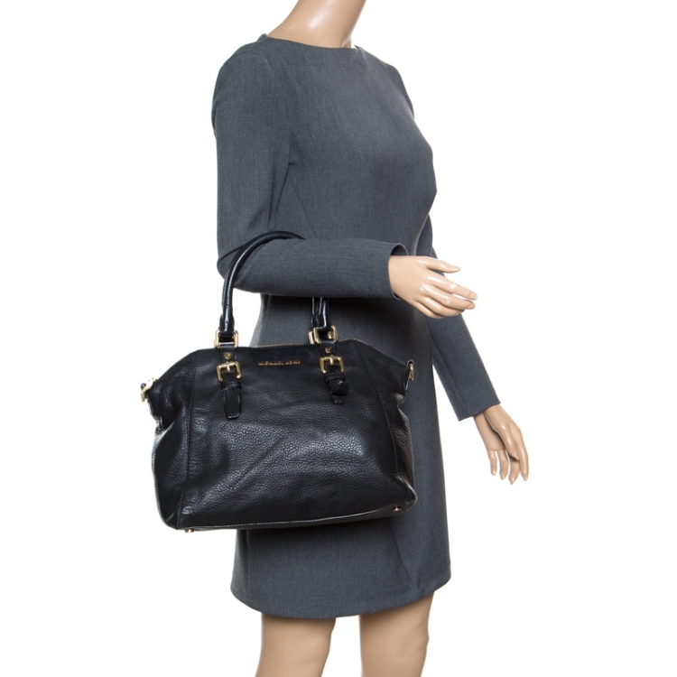 Michael Michael Kors Black Leather Ciara Tote MICHAEL Michael Kors | TLC