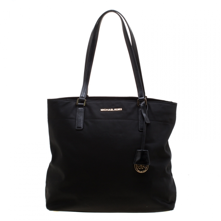 Michael kors store black nylon tote