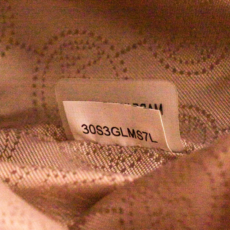 Pre Owned MICHAEL Michael Kors Fuschia Leather Large Selma Tote