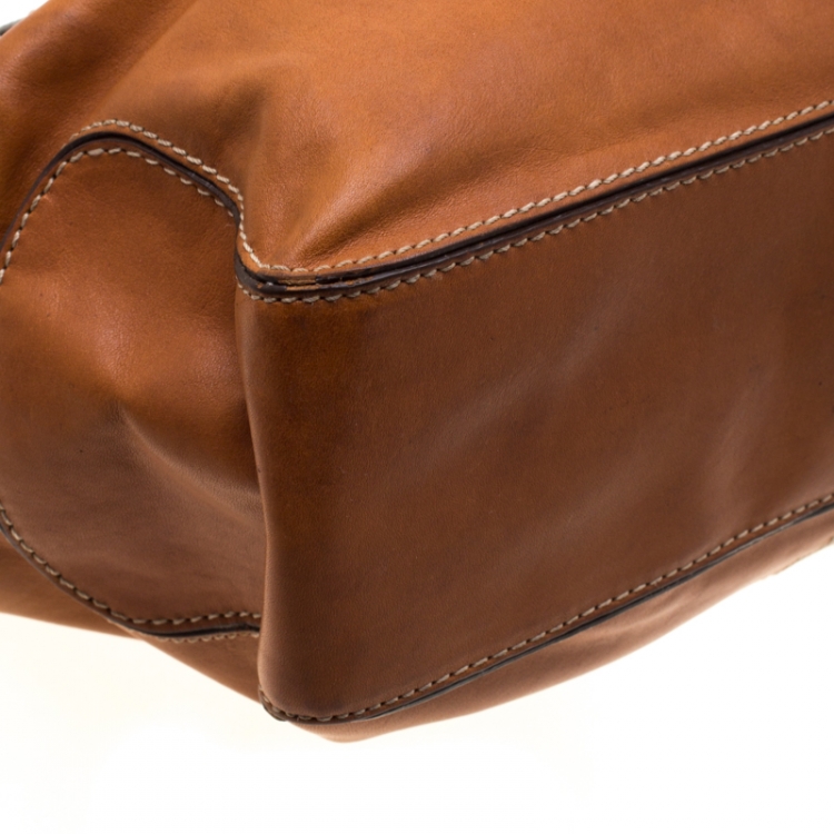 Pre Owned MICHAEL Michael Kors Brown Leather Tote