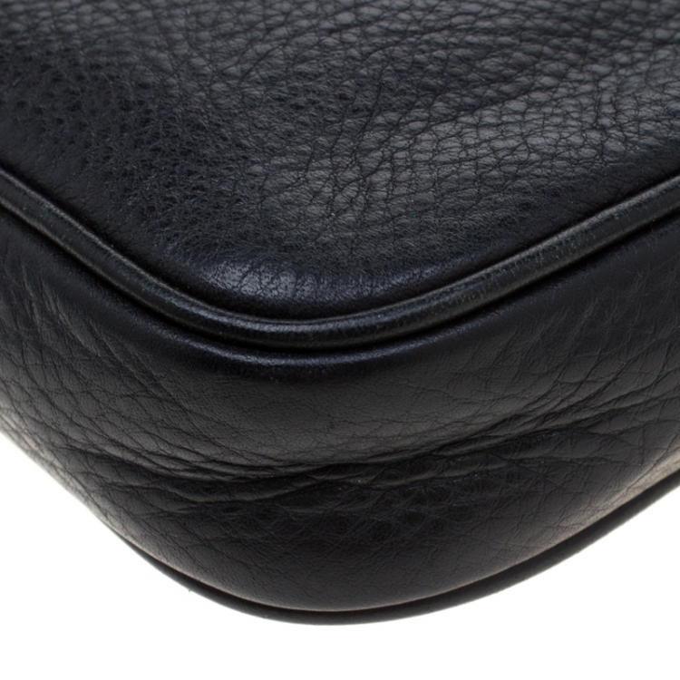 Pre Owned MICHAEL Michael Kors Black Leather Crossbody Bag