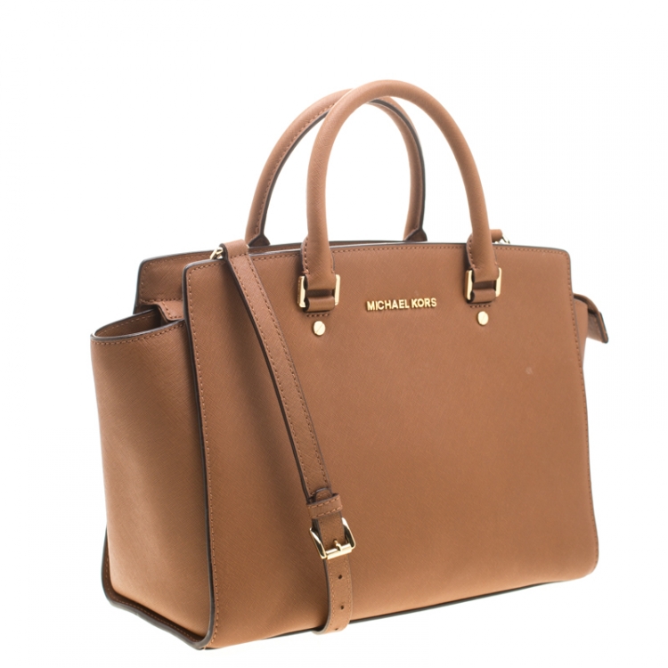 MK tan bag