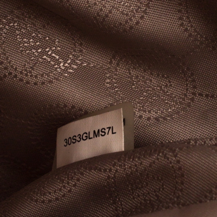 Pre Owned Michael Michael Kors Brown Saffiano Leather Medium Selma Tote