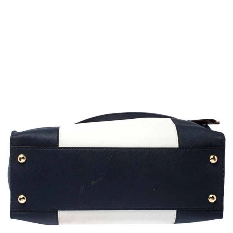 مملوكة مسبقًا MICHAEL Michael Kors Multicolor Leather Hamilton Tote