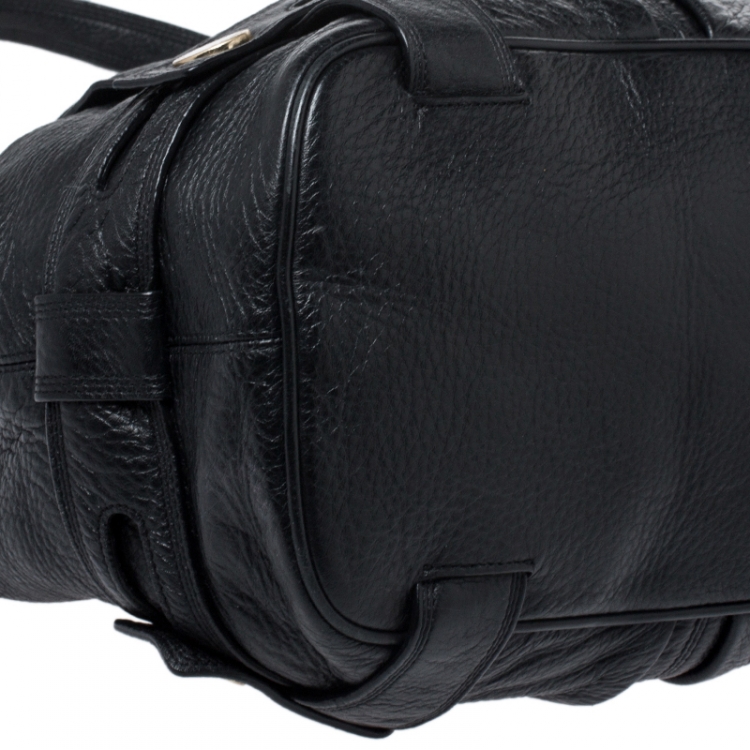 مملوكة مسبقًا MICHAEL Michael Kors Black Buckle Tote