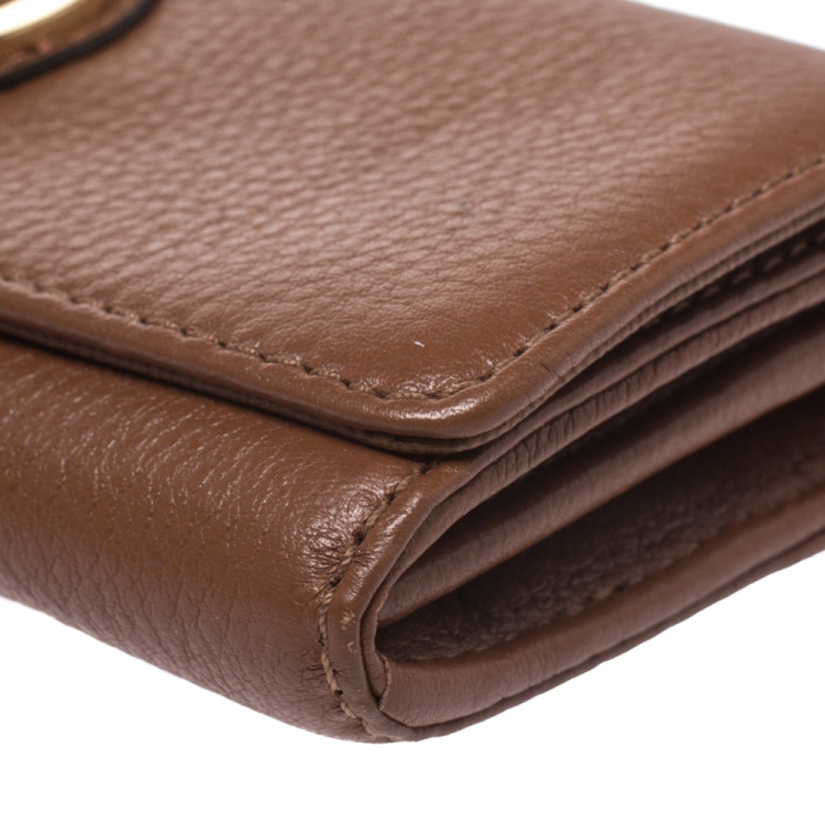 michael kors fulton flap continental leather wallet