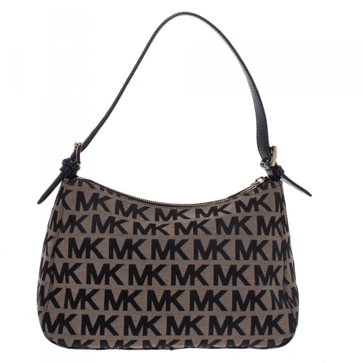 michael kors beige shoulder bag