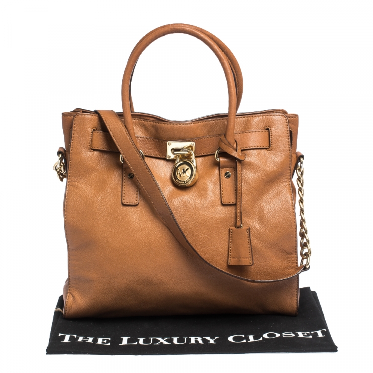 michael kors tan shoulder bag