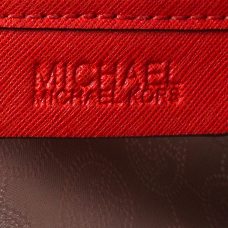 Pre Owned MICHAEL Michael Kors Multicolor Leather Color Block Sutton Tote