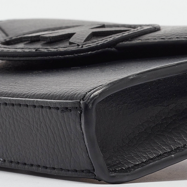 Pre Owned MICHAEL Michael Kors Black Leather Waist Belt Bag
