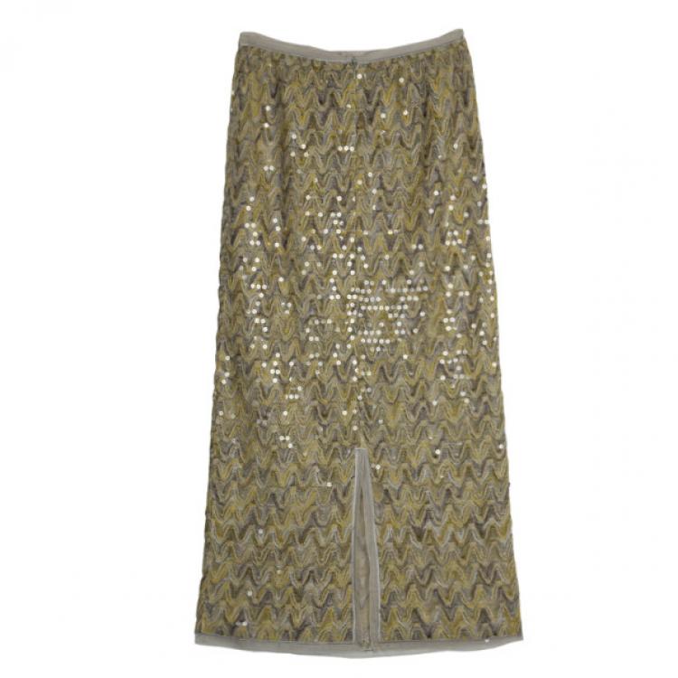 مملوكة مسبقًا Missoni Maxi Sequin Skirt M