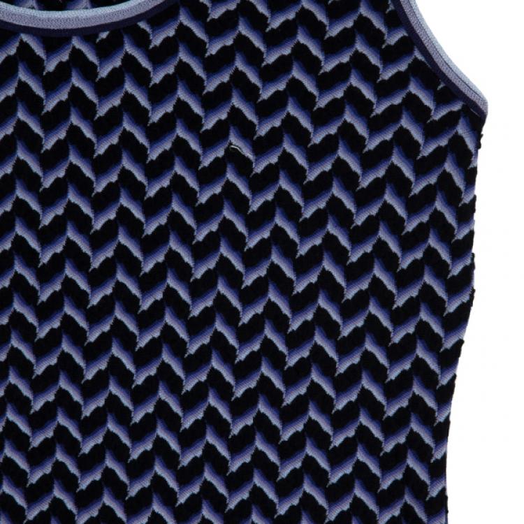 Pre Owned Missoni Knot Strap Sleeveless Top M