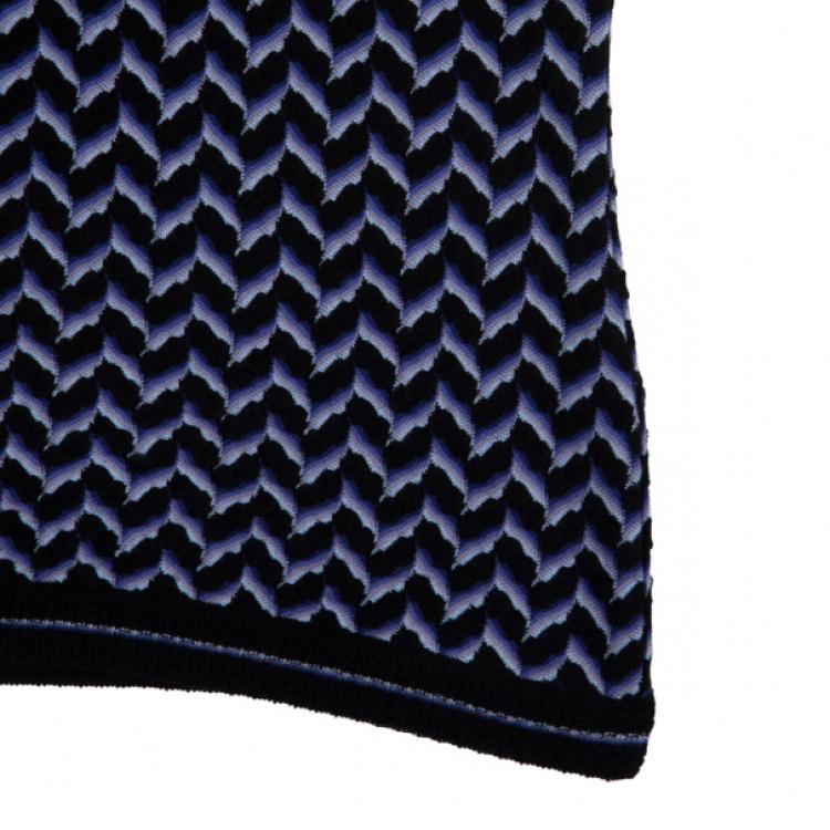 Pre Owned Missoni Knot Strap Sleeveless Top M