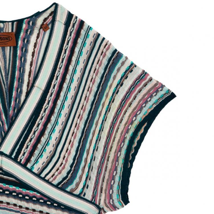Pre Owned Missoni Knit Kaftan Top M