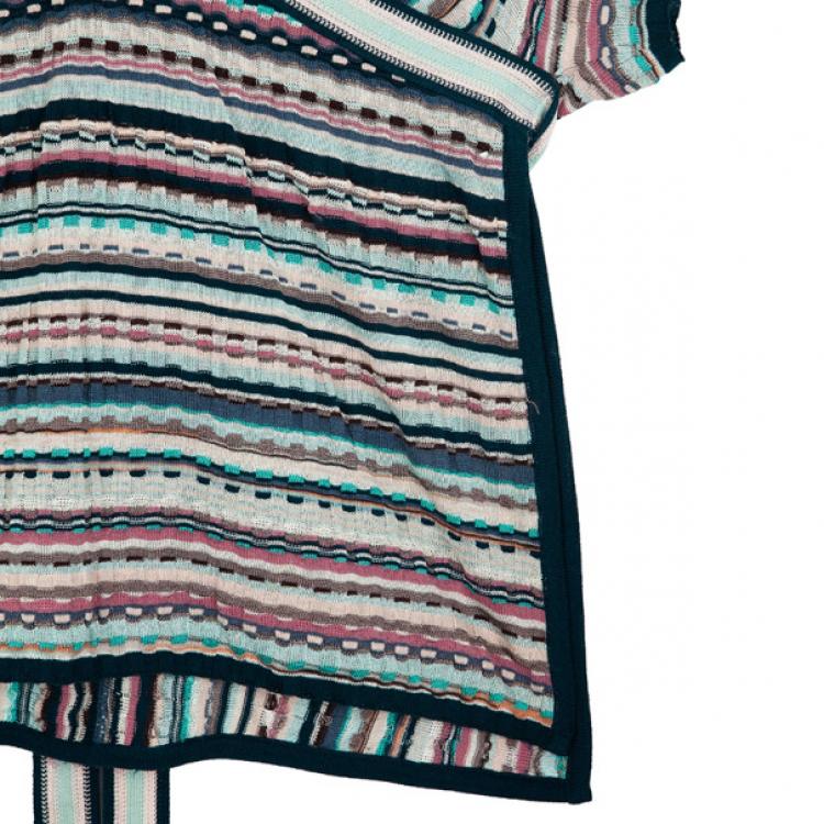 Pre Owned Missoni Knit Kaftan Top M