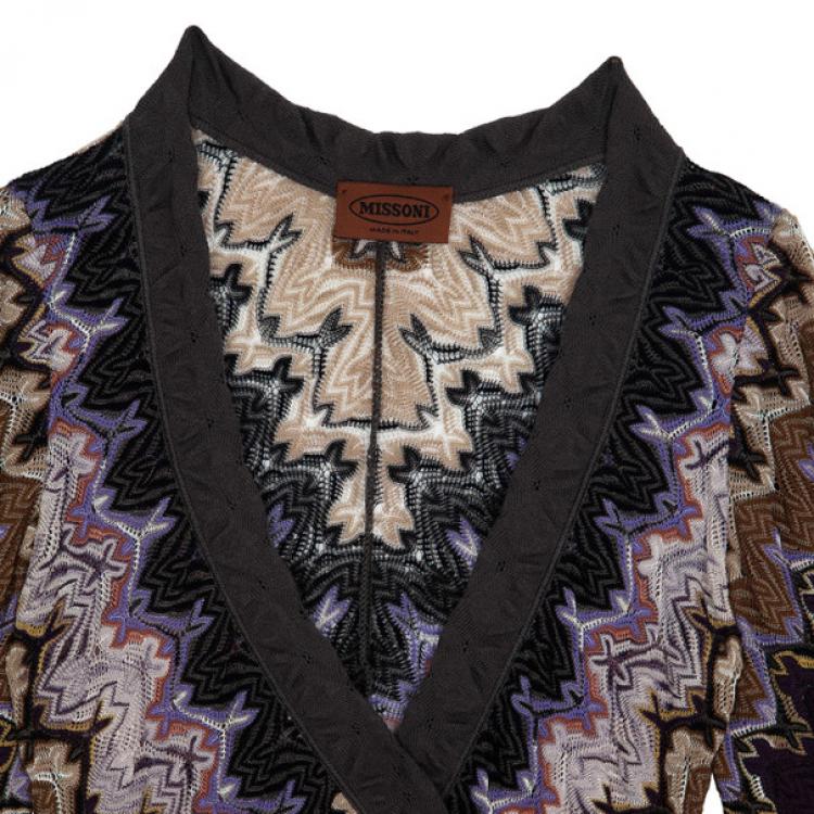 Pre Owned Missoni Wrap Effect Dress S