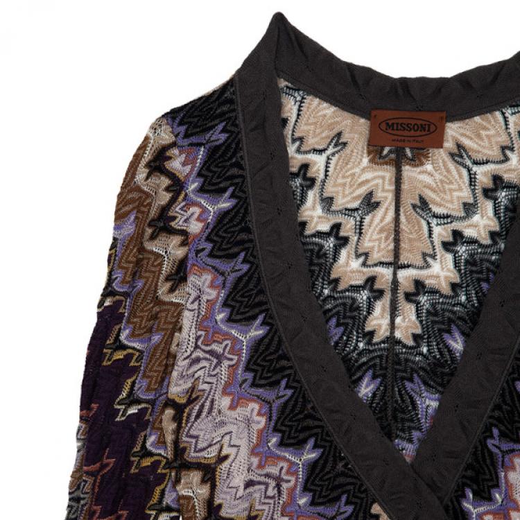 Pre Owned Missoni Wrap Effect Dress S