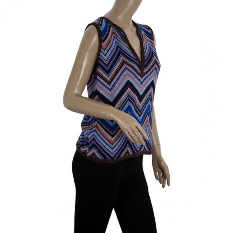 مملوكة مسبقًا Missoni Sleeveless Knit Top M