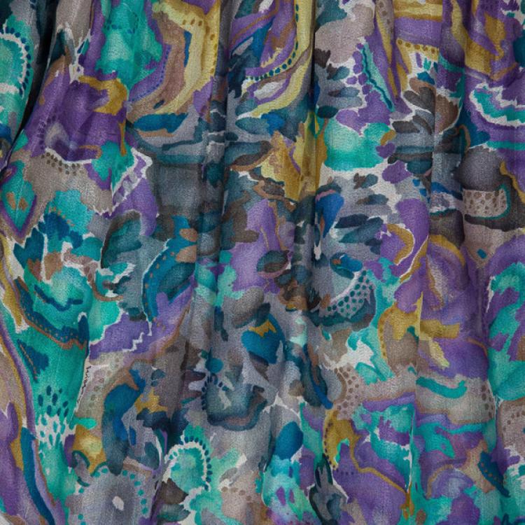 Pre Owned Missoni Drawstring Silk Top M