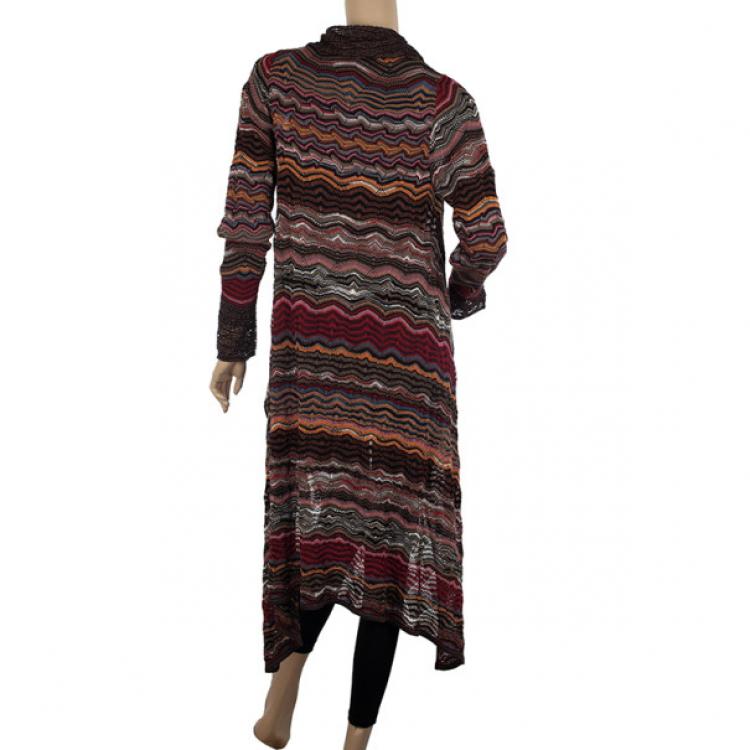 Pre Owned Missoni Cascading Cardigan M