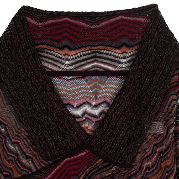 Pre Owned Missoni Cascading Cardigan M