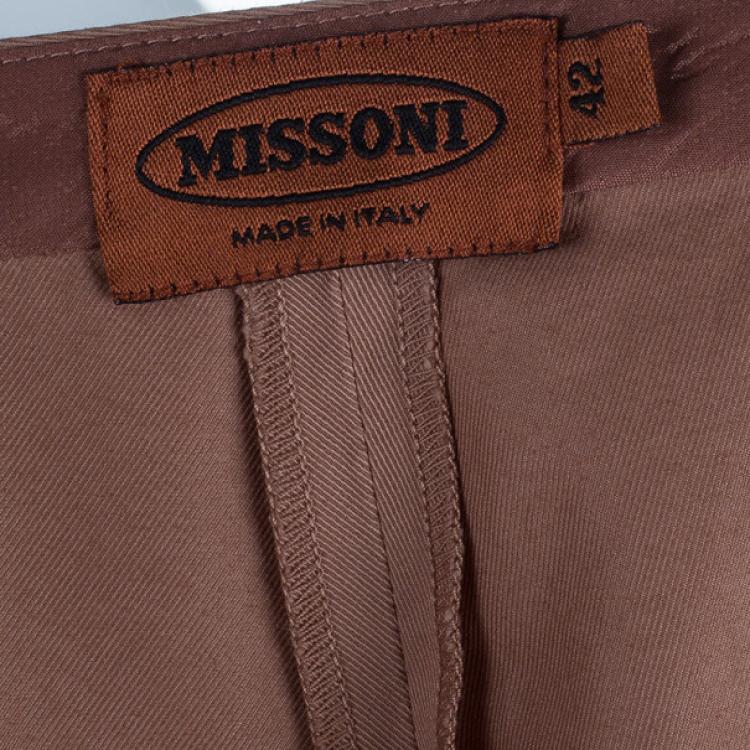 Pre Owned Missoni Casual Bermuda Pants M