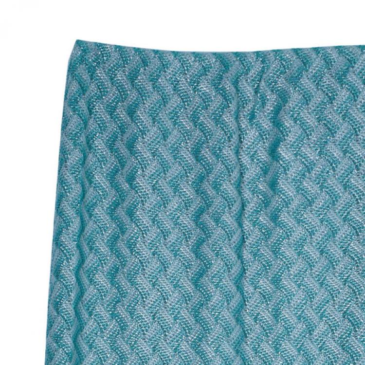 Pre Owned Missoni Color-Block Maxi Skirt S