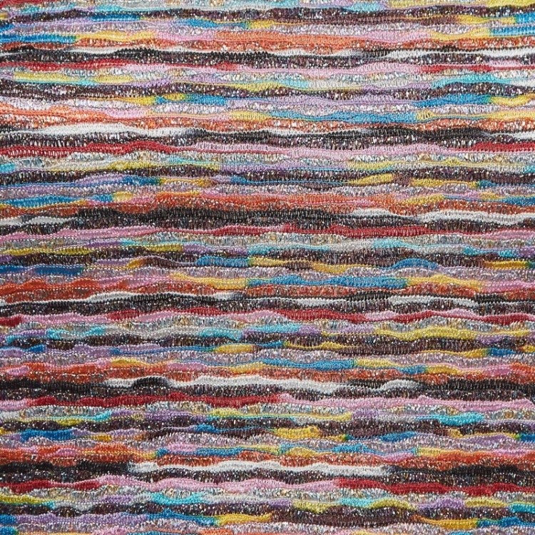 مملوكة مسبقًا Missoni Multicolor Marl Lurex Knit Mid Dress M 