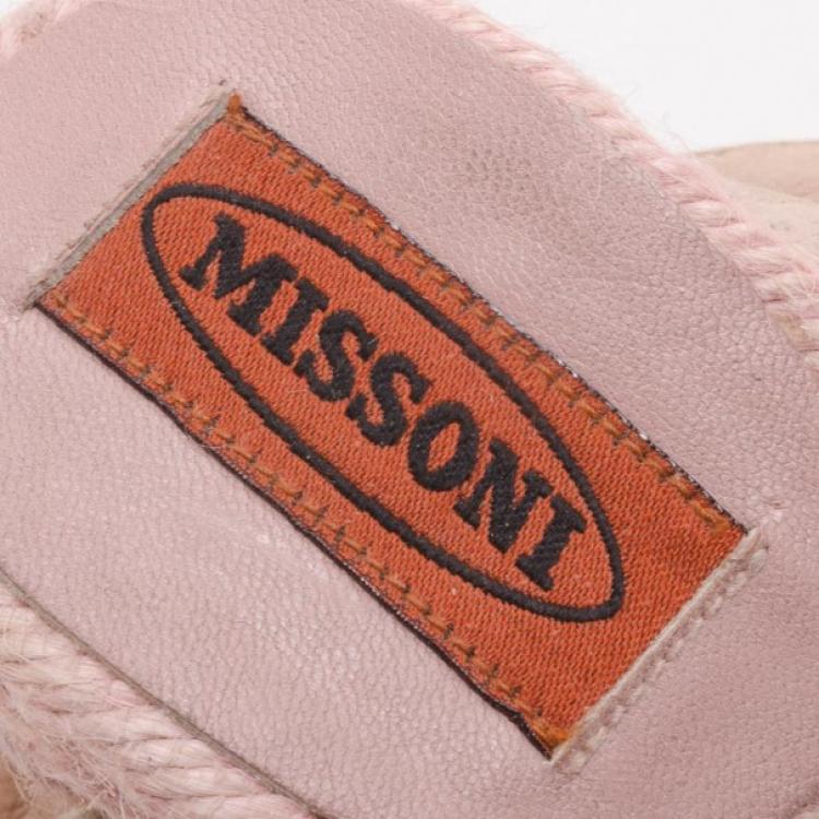 مملوكة مسبقًا Missoni Espadrille Wedges Size 40