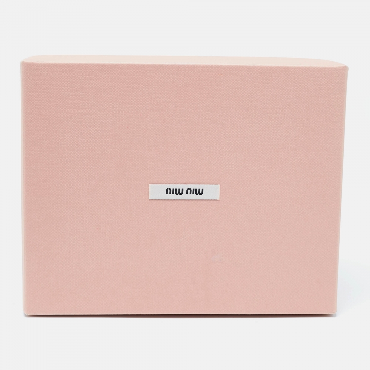 مملوكة مسبقًا Miu Miu Pink Cashmere Cardigan S