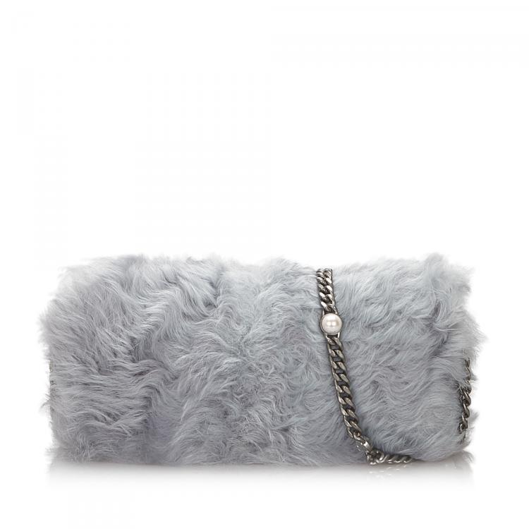 miu miu fur bag