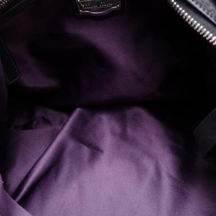 Pre Owned Miu Miu Patch Nappa Leather Satchel