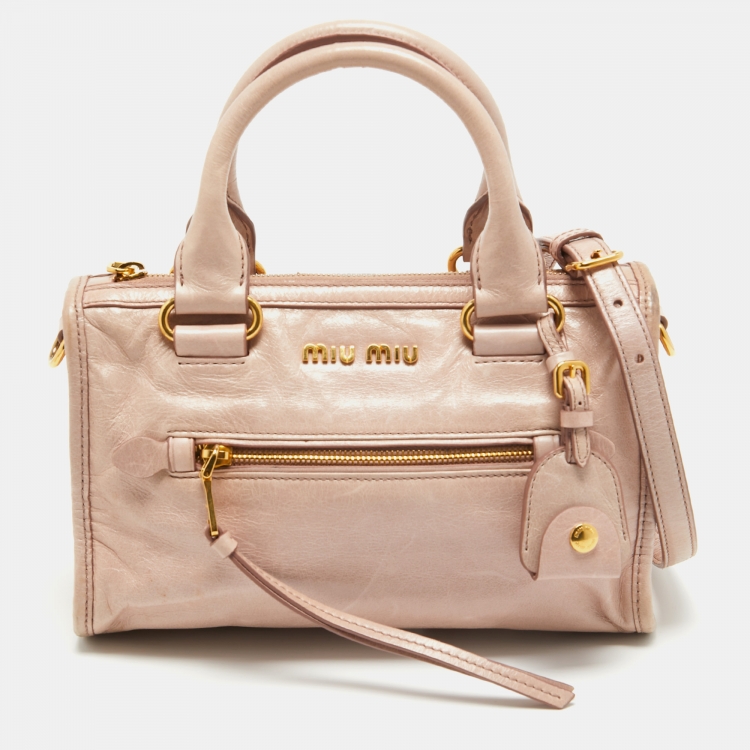 Miu miu vitello discount lux bauletto price