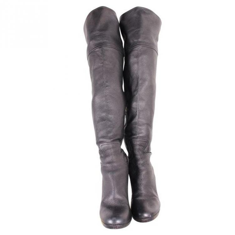 miu miu thigh high boots