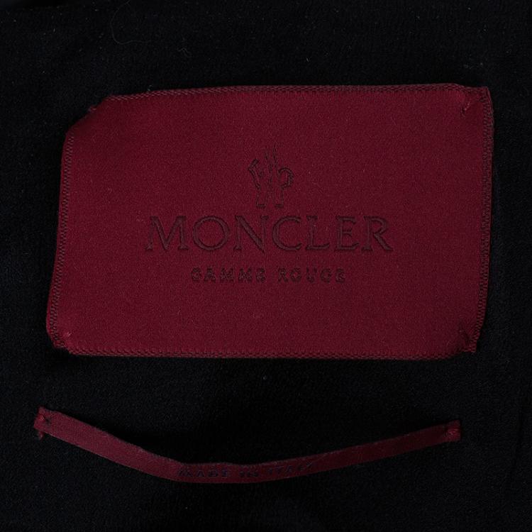 Pre Owned Moncler Black Badymat Puffer Jacket S