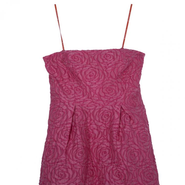 Pre Owned ML Monique Lhuillier Strapless Gown XL