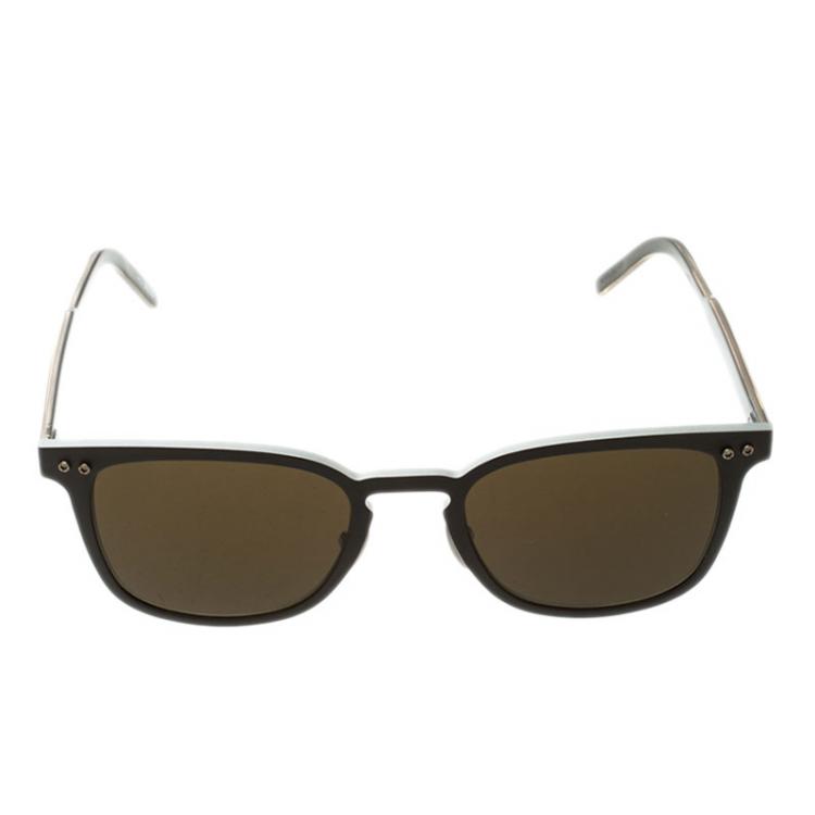 Pre Owned Montblanc Brown MB584S 49J Warfarer  Sunglasses