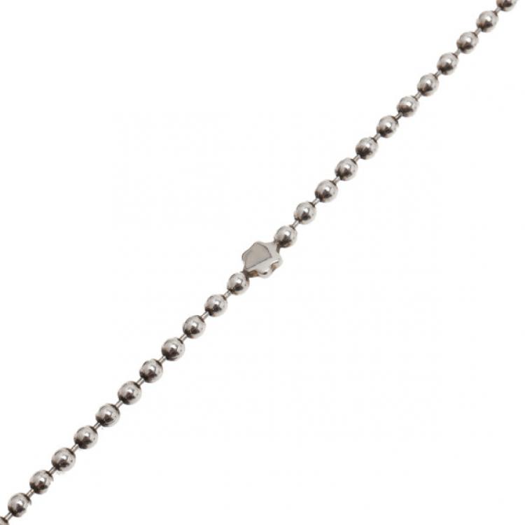 Pre Owned Montblanc Star Sparks Silver Lariat Necklace