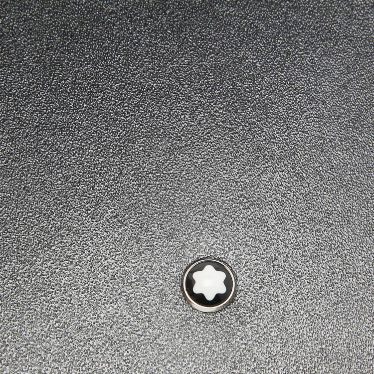 Pre Owned Montblanc Black Leather Meisterstuck Passport Holder 