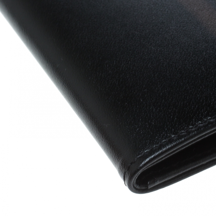 Pre Owned Montblanc Black Leather Meisterstuck Passport Holder