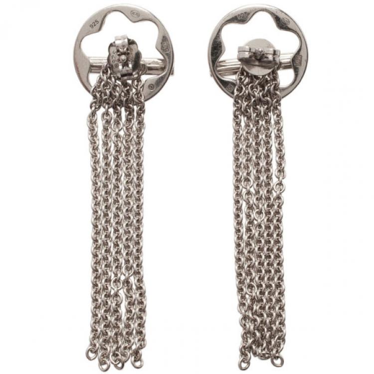 Pre Owned Montblanc Caress of a Star Earrings